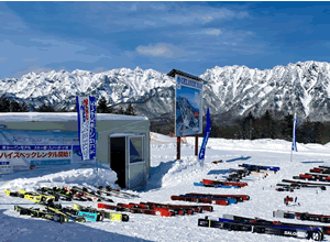 戸隠スキー場×ゼビオ ハイスペックレンタル